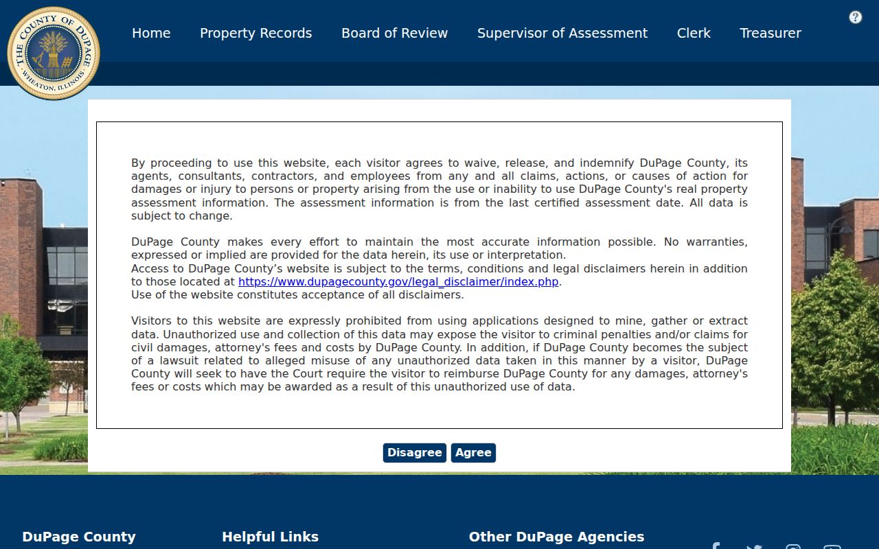 Hanover Park street directory DuPage property address search